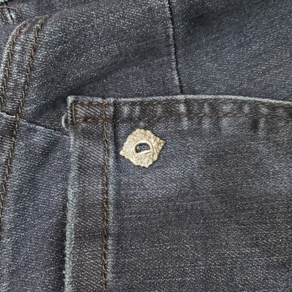 Democracy "Ab" solution Booty Lift Blue Vintage Denim Jeggings - Picture 6 of 6